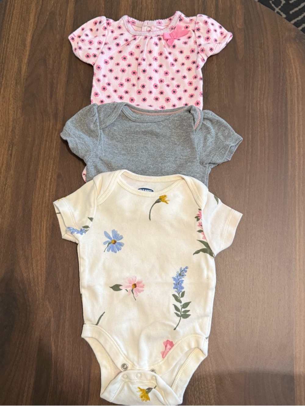 Baby girl onesie bundle